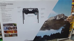 [12531] ESTUFA CON PATAS 2 HORNILLAS