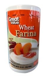 [650] GREAT VALUE FARINA 16oz
