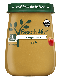 [7516] BEECH-NUT ORGANIC APPLE 4oz