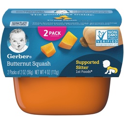 [7400] GERBER BUTTERNUT SQUASH 2pk 2oz