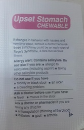 [8659] UPSET STOMACH 2 TABLETS