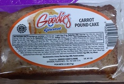 [896] GOODIES CARROT POUND CAKE 2.5oz