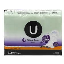 [6880] KOTEX OVERNIGHT MAXI N/W PQT/30