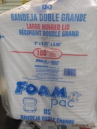 [13489] BANDEJAS DOBLE GRANDE FOAM