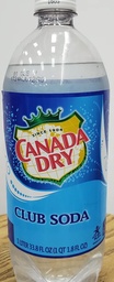 [10858] CANADA DRY CLUB SODA 33.8oz