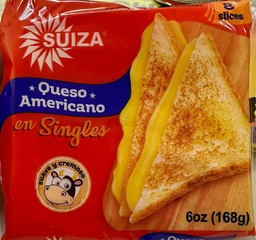 [7235] QUESO SUIZA AMERICAN 8 Slide