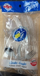 [12664] COMBO CUTLERY 24pcs