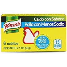 [1769] KNORR CALDO POLLO LOW SODIO 6CUBITOS