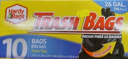 [696] HARDY BAGS 26 GAL 10 BAGS