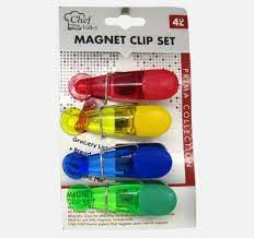 [3612] CHEF VALLEY MAGNET CLIP SET4