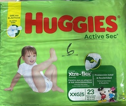 [2214] HUGGIES ACTIVE SEC XXG/4 P-23