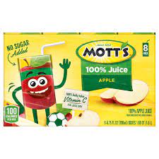 [13440] MOTTS APPLE 6.75oz 8pk
