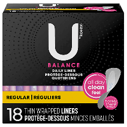 [10179] KOTEX REGULAR THIN LINERS 18pk