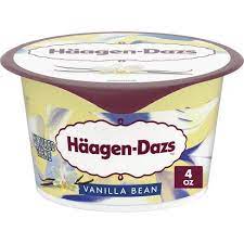 [7715] HAAGEN DAZS VANILLA YOGURT 4oz