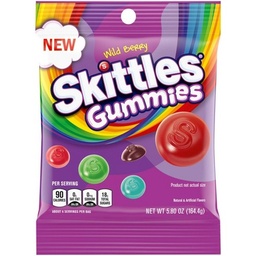 [3642] SKITTLES WILD BERRY GUMMIES 5.8oz