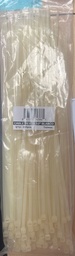 [4158] STRAP 14 1/2" BLANCO TRANS FINO 100pc