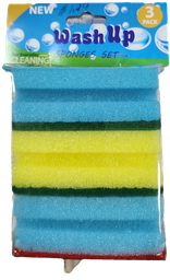 [10141] ESPONJAS WASH UP PQT/3