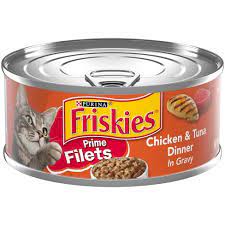 [750] FRISKIES CHICKEN & TUNA FILETS 5.5oz