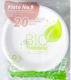 [2086] PLATOS BIOTERMOPAC 20 UNIDADES  