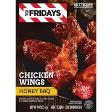 [5124] TGIF WINGS HONEY BBQ WING 9OZ