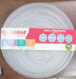 [8168] BOWL JAGUAR REDONDO 4PC