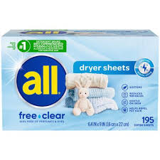 [3666] ALL BABY DRYER SHEETS 36oz