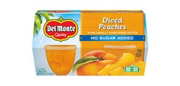 [7098] DEL MONTE DICED PEACHES NO SUGAR ADDED  