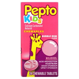 [7852] PEPTO KIDS CHEWABLES 24tablets
