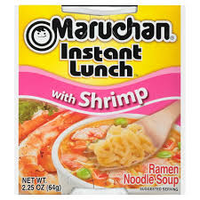 [3687] RAMEN INSTANT WHITH SHRIMP 2.25oz