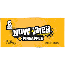 [9978] NOW AND LATER PINEAPLE BAR .93oz