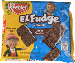 [10646] KEEBLER EL FUDGE CHOCO VANILLA 10.8oz
