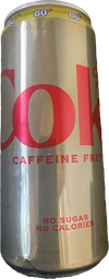 [10646] COCA COLA DIET CAFFEINE FREE 10oz