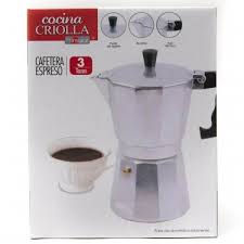 [6407] CAFETERA COCINA CRIOLLA 3 TAZAS