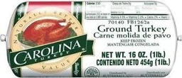 [2138] CARNE MOLIDA DE PAVO CAROLINA 16oz